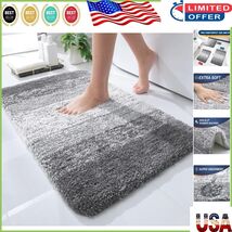Quick-Dry Microfiber Bath Mat 24&quot; x 16&quot; - Soft Plush, Rubber Backing for... - $350.07 MXN