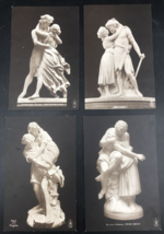 4 Different Antique 1910s Museum Berlin Sculpture Erdmann Encke Postcards - £11.18 GBP