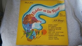 101 Strings Music From Fiddler On The Roof Vinyl Lp Sunrise, Sunset, Tradition - £14.27 GBP