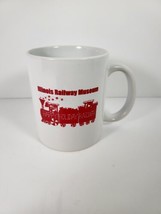 Illinois Railway Museum Happy Holiday Railway Christmas Train Coffee Cup Mug - £7.79 GBP