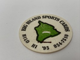 Big Island Sports Cards POG Milkcap Hawaii Vintage Advertising 1993 - £4.56 GBP
