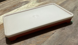 Vintage Tupperware Paprika Red Bacon Keeper 1292-5 - $15.47 CAD