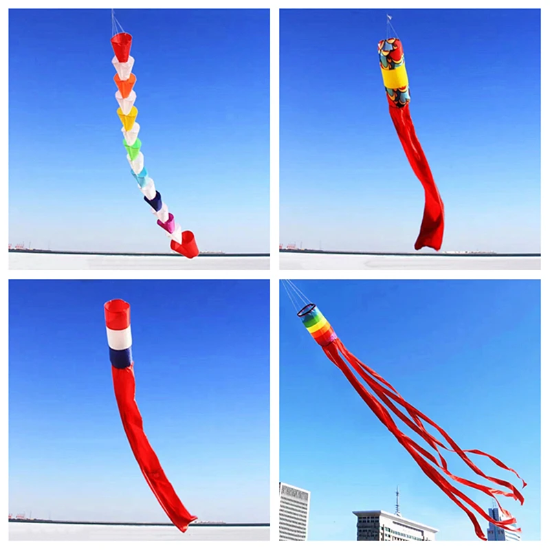 Free Shipping large kites windsocks kites accessories outdoor toys for flying - £20.49 GBP+