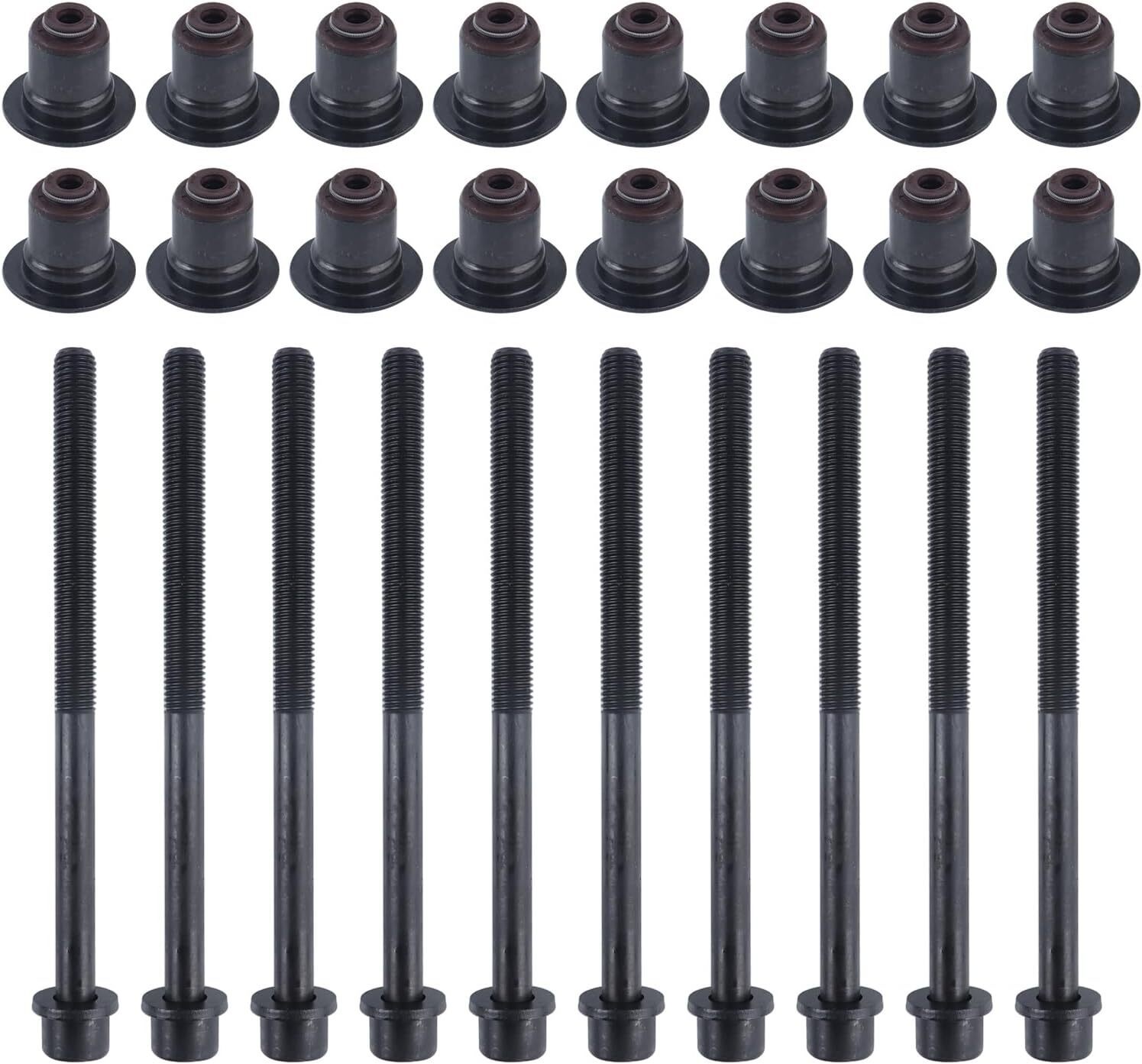 Engine Rebuild Overhaul Kit W/Crankshaft & Head Gasket Set,Connecting Rod and Item image 6