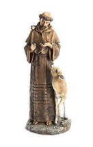 Saint Francis of Assisi 12 " Statue, New #AB-144 - $1,961.71 MXN