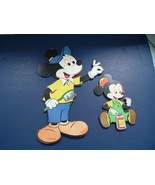 Vintage dolly toy mickey mouse bath time cardboard wall plaques - $26.99 CAD