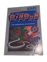 Atari 5200 Vtg 1983 Dig Dug Video Game Manual Only - $8.81