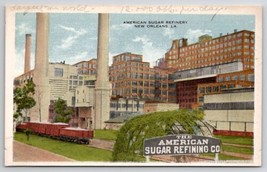 New Orleans LA American Sugar Refiners Louisiana Postcard D49 - £3.90 GBP