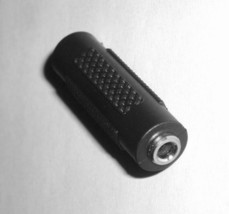 3.5mm Female To Female Stereo Audio Coupler Adapter - $5.89