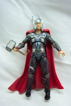 Thor The Avengers Marvel Universe Comics Action Figure Toy 2011 Complete Hammer - £11.87 GBP