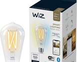 One Wiz Clear 60W St19 Tunable White Filament Led Smart Bulb (E26) In A ... - $41.95