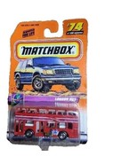 VTG Matchbox #74 Red Leyland London Bus On Tour Series 15 NEW On Card FR... - $285.82 MXN
