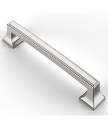 10 Pack 5 inch Kitchen Cabinet Handles/Pulls Brushed Satin Nickel - £25.73 GBP