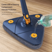 Adjustable Triangle Mop for 360 Degree Cleaning on Any Surface - £20.69 GBP+