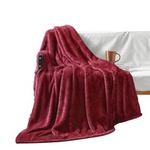 Plush Extra Large Fleece Throw Blanket For Couch,Bed And Sofa (50X70 Inches, Dee - £24.04 GBP