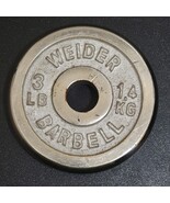 Vintage 1 Single WEIDER Chrome Weight Silver Plate 3 LBS 1.4 kg Standard... - €18,83 EUR Vintage 1 Single WEIDER Chrome Weight Silver Plate 3 LBS 1.4 kg Standard... - €18,83 EUR