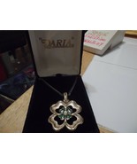 "Daria" Shamrock Necklace (Used)