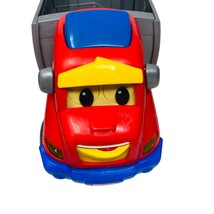 2011 Fisher Price Little People Zig The Big Rig Lights &amp; Sounds WORKS Red Truck - £9.85 GBP