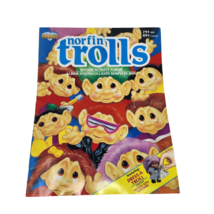 DIAMOND NORFIN TROLLS VINTAGE 1992 STICKER ALBUM BOOK W/ SOME STICKERS - $23.75