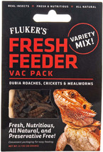 Flukers All-Natural Variety Mix Fresh Feeder Vac Pack - $2.95