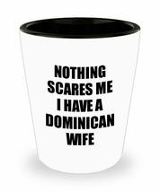 Dominican Wife Shot Glass Funny Valentine Gift For Husband My Hubby Him Dominica - £10.11 GBP