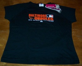 Women&#39;s Teen Baltimore Orioles Baseball Mlb T-shirt Xl New w/ Tag - £15.55 GBP