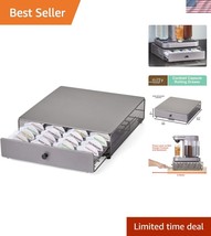 High-Quality Bartesian Capsule Storage Drawer - Silver Countertop Organizer - €37,54 EUR