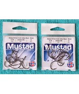 TWO (2) - Mustad - 39944 - 3/0 - DEMON CIRCLE HOOKS - 8-PACKS - FISHING ... - €5,09 EUR
