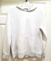 TEK Gear Men&#39;s Large Hoodie Sweatshirt Ultra Soft Fleece Long Sleeve Ivory - £17.27 GBP