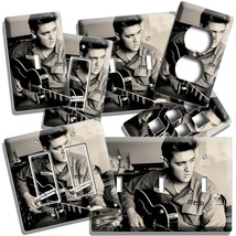 Elvis Presley Army Uniform And Guitar Light Switch Outlet Wall Plates Room Decor - £8.92 GBP+