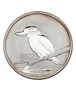 2007 Australia Silver 1oz Kookaburra (BU Condition) KM# 889 - $134.58