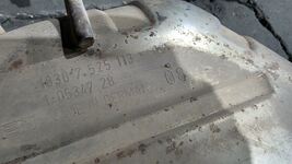 X5 01-06 4.4 Driver Left Exhaust Muffler 75691 image 7