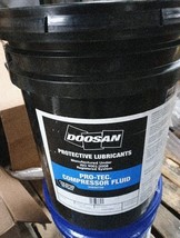 5-Gallon Doosan  Compressor Fluid  Lubricant   Bh - $229.00