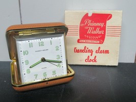 Vintage Phinney-Walker Traveling Alarm Clock - £38.44 GBP