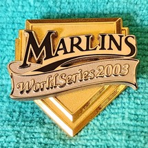 Florida Marlins / Miami Marlins - 2003 World Series Media PIN- Vintage Mlb Rare - £19.74 GBP