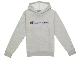Champion Hoodie Big Kids Boys Sweatshirt Fleece Classic Script Logo Larg... - $34.58