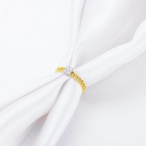 Dazzling 14K Gold Sparkling Night Diamond Ring | Elegant &amp; Radiant Engagement Je - £176.97 GBP