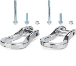 Tow Hooks Chrome Front GM PN 84195899 OEM 2020 Chevrolet Silverado 1500 - $30.94