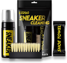 COZGO Shoe Cleaner Kit for Sneaker, Water-Free Foam Sneaker Cleaner 5.3Oz with S - £12.34 GBP