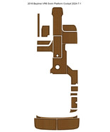 2016 Bayliner VR6 Swim Platform Cockpit Pad Boat EVA Teak Deck Floor Mat - $1,229.56 CAD