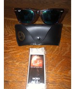 Wayfarer Ray Ban RB2140 1176/17 3N Sunglasses Italy Blue Lens With Case - $70.00