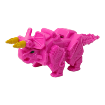 Power Rangers Dino Charge Pink Triceratops Figure Only No Charger - £7.78 GBP