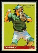 2009 Upper Deck Goudey Baseball Trading Card #149 Kurt Suzuki Oakland A&#39;s - £7.66 GBP