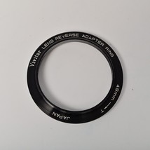 Male to Male 49mm Lens to T mount Camera Vivitar Reverse Adapter Ring For Macro - £7.56 GBP