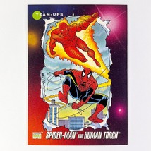 Marvel Impel 1992 Spider-Man and Human Torch Team-Ups Card 71 Series 3 MCU - £2.32 GBP