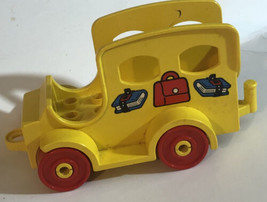 Lego Duplo School Bus Base Piece Toy Yellow - $5.93