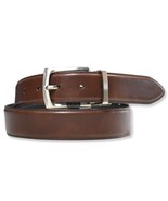 Clarks Mens Reversible Vegan Faux Leather 1.5&quot; Belt, Brown / Black, 36W ... - $49.49