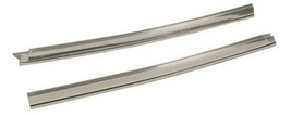 1973-1976 Corvette Molding Windshield Outer Reveal Stainless Steel Repro Pair - £155.50 GBP