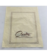 Vintage Carlton cards small store plastic shopping bag movie photo prop  - $19.75