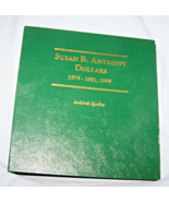 Empty Used Susan B. Anthony Dollars-1979-1981, 1999-Littleton Coin Album - $14.50